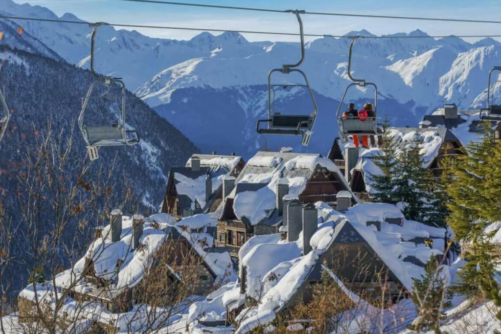 Wow Views Next To The Ski Lift! Baqueira Beret Zewnętrze zdjęcie